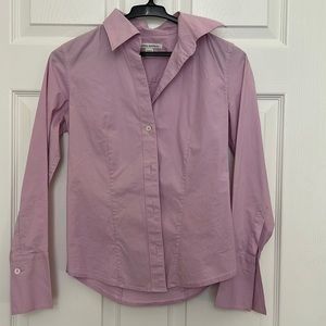 Banana Republic pink button down shirt
